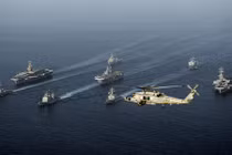 Tàu chiến Mỹ-Nhật dàn quân “hướng” về Triều Tiên