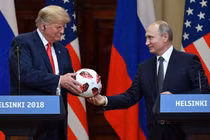 Quả bóng ông Putin tặng Tổng thống Trump có chứa chip truyền tín hiệu