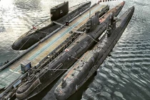 Rùng mình dàn tàu ngầm rỉ nát trong căn cứ Hạm đội Biển Đen