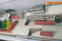 Bất ngờ dàn vũ khí do Công an Việt Nam sản xuất