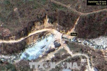 Triều Tiên xây đài quan sát gần bãi thử hạt nhân Pyunggye-ri