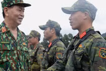 Chủ tịch nước Trần Đại Quang thăm, làm việc với Bộ Quốc phòng