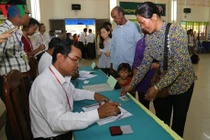 Bầu cử Quốc hội Campuchia diễn ra thành công