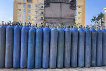 Quảng Trị bắt giữ lô bình khí cười cực “khủng”