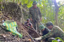 Phát hiện, cất bốc 2 hài cốt liệt sĩ ở Quảng Trị