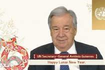 Tổng Thư ký Liên hợp quốc chúc mừng Tết Nguyên đán Ất Tỵ 2025