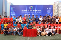 Giải bóng đá Cúp Tứ hùng: Giao lưu kết nối - Chia sẻ yêu thương