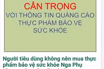Bộ Y tế khuyến cáo không nên mua viên nang Nga Phụ Khang trên một số web