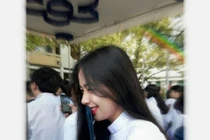 Lại thêm ảnh chụp trộm cô gái với góc nghiêng thần thánh làm “liêu xiêu” CĐM