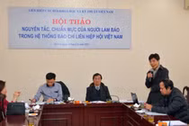 Nguyên tắc, chuẩn mực người làm báo trong hệ thống báo chí LHHVN