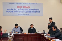 Nguyên tắc, chuẩn mực người làm báo trong hệ thống báo chí LHHVN