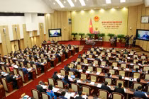 TP Hà Nội lấy phiếu tín nhiệm 36 chức danh do HĐND bầu