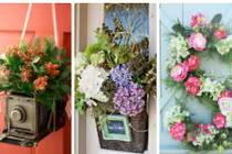 10 cách trang trí cửa ra vào thêm sinh động