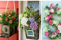 10 cách trang trí cửa ra vào thêm sinh động