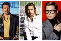 Brad Pitt siêu điển trai trên bìa tạp chí