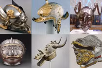 Giật mình những chiếc mũ bảo hiểm kỳ quái thời cổ đại 
