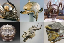 Giật mình những chiếc mũ bảo hiểm kỳ quái thời cổ đại 