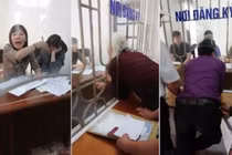 Nam Định đề nghị xử lý người quay clip "dân chui qua lỗ làm việc với cán bộ"