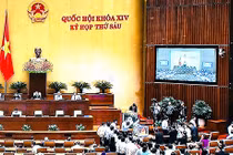 Quốc hội đang bỏ phiếu kín bầu Chủ tịch nước