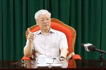 Tổng Bí thư, Chủ tịch nước Nguyễn Phú Trọng chủ trì họp lãnh đạo chủ chốt