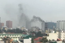 Hà Nội: Cháy Trụ sở Trung tâm lưu ký chứng khoán VN