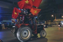 Ảnh: Những kiểu ăn mừng có 1-0-2 sau chiến thắng của Olympic Việt Nam