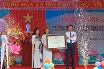 Trường xã miền núi khó khăn đạt Trường chuẩn Quốc gia