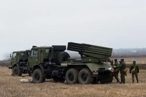 Sức mạnh pháo phản lực khủng trong tay phe ly khai Ukraine