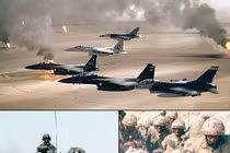 Một triệu quân Iraq và 5.500 xe tăng, bị đánh bại trong 100 giờ