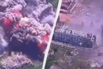 Sức tàn phá khủng khiếp của siêu bom 3.000 kg Nga thả xuống Ukraine