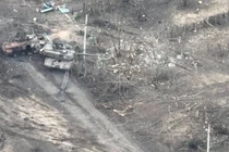 Nga tấn công mạnh về bắc Marinka, hạ siêu tăng M1A1 thứ hai 