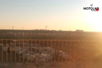 Xe tăng Nga ngụy trang được phát hiện ở biên giới với Ukraine