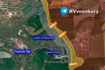 Sư đoàn dù 98 được cối 203mm yểm trợ, vượt kênh đào vào Chasov Yar 