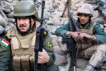 Chiến binh Peshmerga trên mặt trận chống phiến quân IS