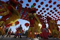 Khắp châu Á chào đón năm mới 2015