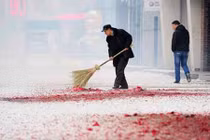 Pháo hoa giao thừa khiến Bắc Kinh ô nhiễm nghiêm trọng