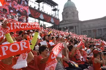 Hoành tráng diễn tập kỉ niệm 50 năm ngày Quốc khánh Singapore