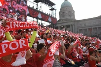 Hoành tráng diễn tập kỉ niệm 50 năm ngày Quốc khánh Singapore