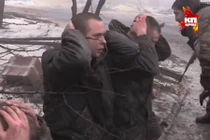 Video quay cảnh 7 lính Ukraine bị ly khai bắt giữ