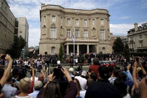 Ấn tượng lễ thượng cờ Cuba ở Washington 