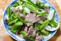 Cách làm món đậu rồng xào thịt bò đơn giản mà ngon