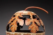 Lạ mắt: mùa Thu trên trái Bí Ngô