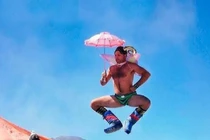 Khoảnh khắc vui lúc cao hứng