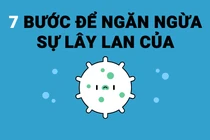 Video vui hướng dẫn 7 bước phòng tránh Covid-19