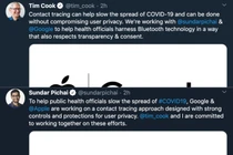 Google và Apple hợp tác phát triển ứng dụng truy vết COVID-19