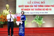 Bổ nhiệm bà Trà làm Thứ trưởng Bộ Nội vụ là theo yêu cầu công tác