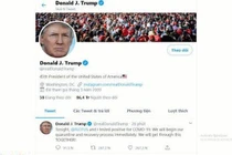 Twitter cấm đăng bài mong muốn Tổng thống Trump chết vì COVID-19