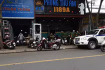 Công an quận Bình Tân phát hiện 28 người Trung Quốc trong phòng thu âm