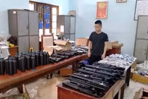 Phát hiện “kho” vũ khí trái phép ngay tại Hà Nội