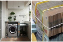 Đặt máy giặt đúng phong thuỷ: Gia chủ hốt tiền, vợ chồng hạnh phúc